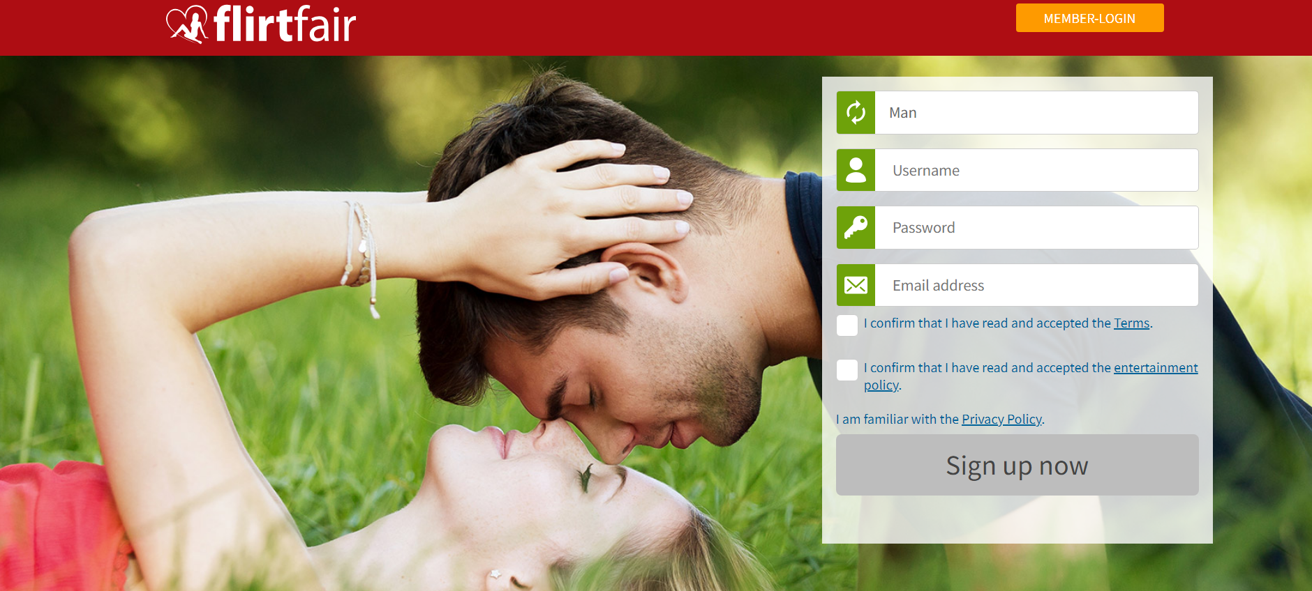 FlirtFair.com - Dating Platform