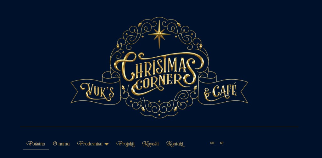 Vuk's Christmas Corner — E-commerce